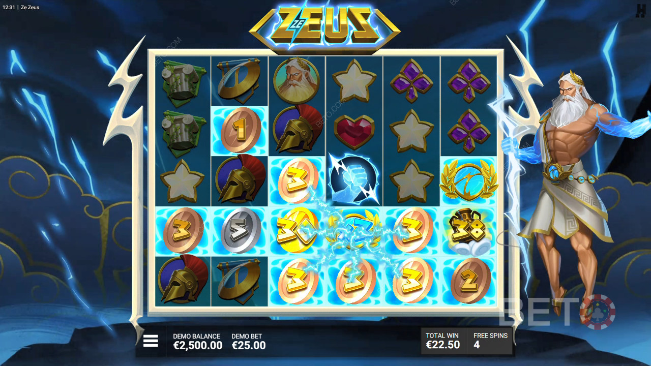Hacksaw Gaming এর Ze Zeus-এ বোনাস ফিচারগুলির ব্যাখ্যা
