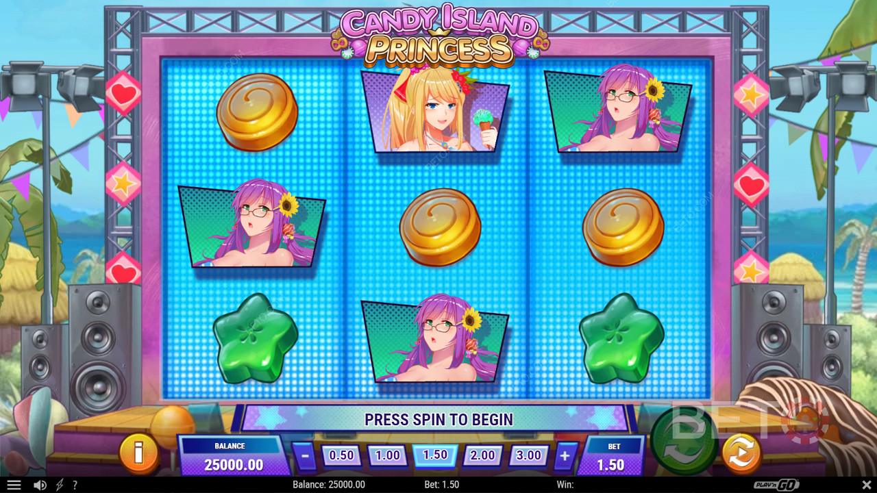 Candy Island Princess কার্টুন গ্রাফিক্স