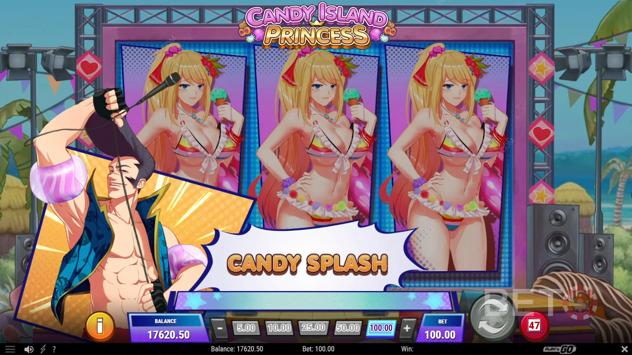 Candy Island Princess থিম ভিত্তিক অ্যানিমেশন
