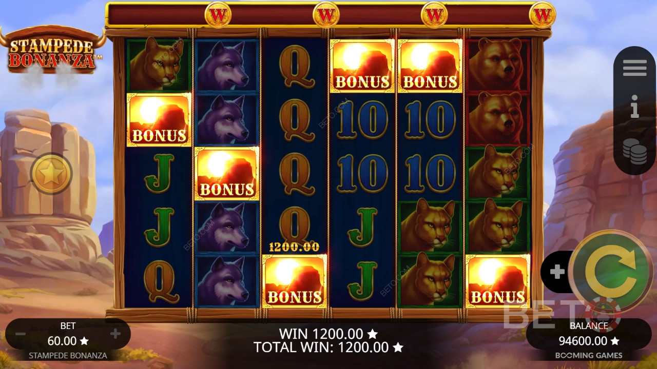 Stampede Bonanza ফ্রি খেলুন