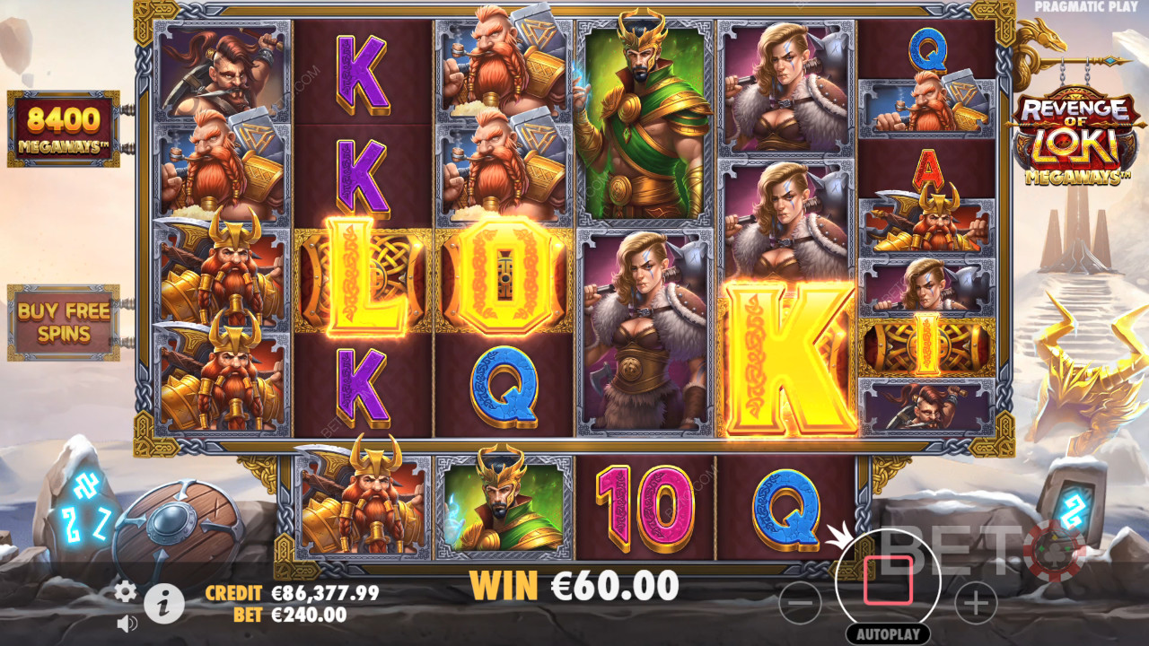 BETO স্লট দ্বারা Loki Megaways পর্যালোচনার প্রতিশোধ