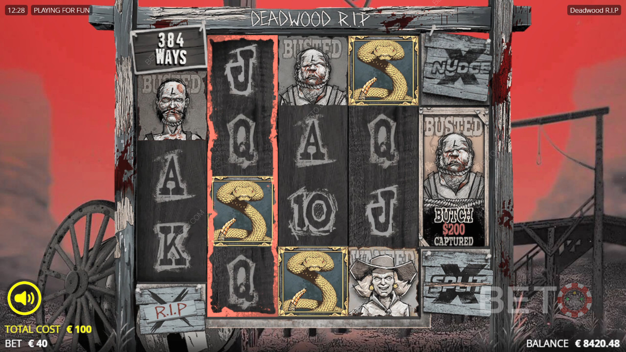 BETO স্লট দ্বারা Deadwood RIP পর্যালোচনা