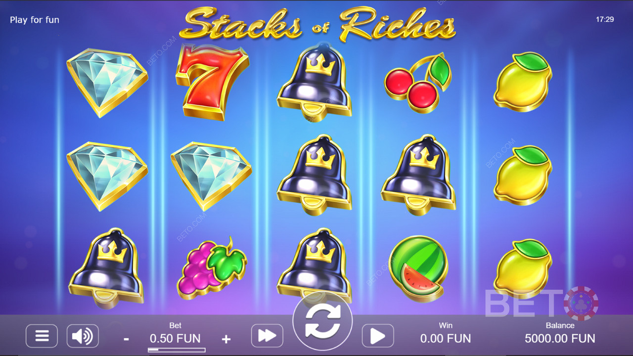 Stacks of Riches চকচকে প্রতীক