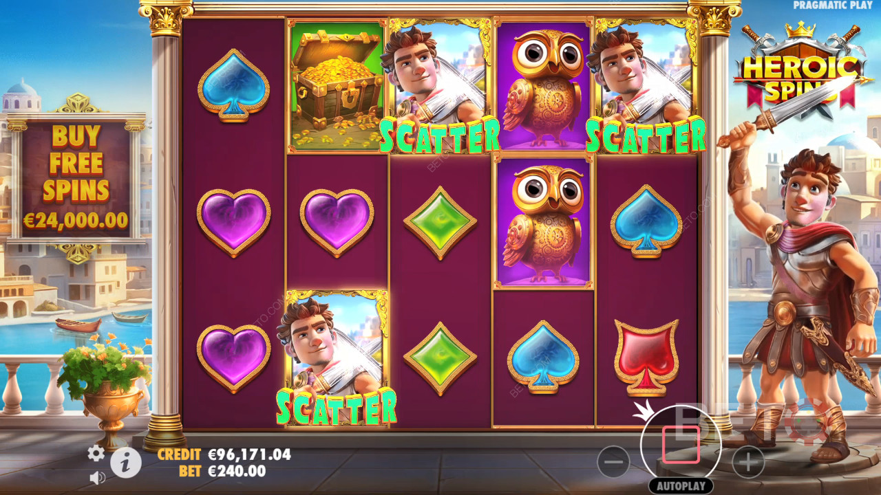 Heroic Spins ফ্রি খেলুন