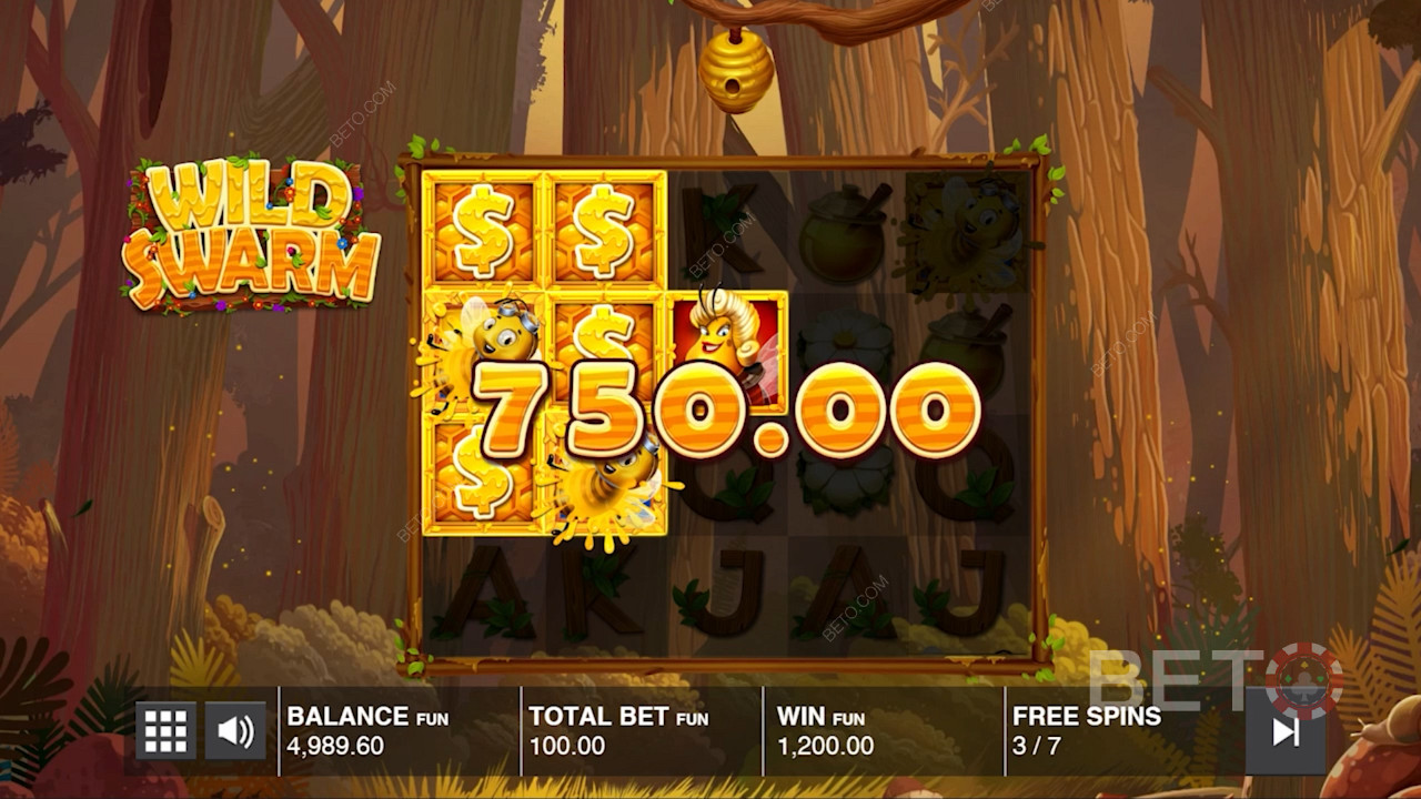 Wild Swarm স্লটে বড় জয় উপভোগ করুন