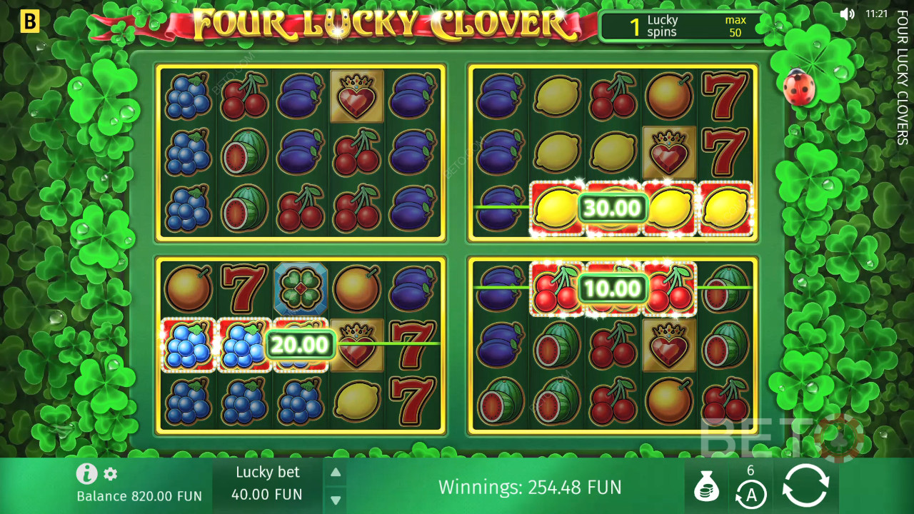 Four Lucky Clover ফ্রি খেলুন