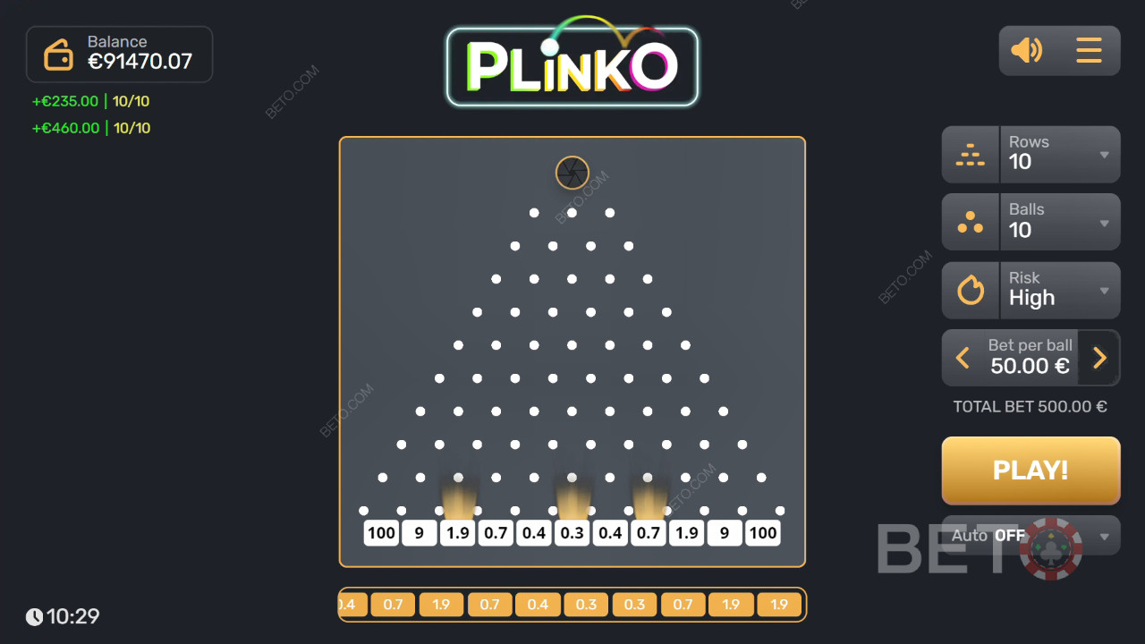 Plinko স্লট - আমাদের রায়