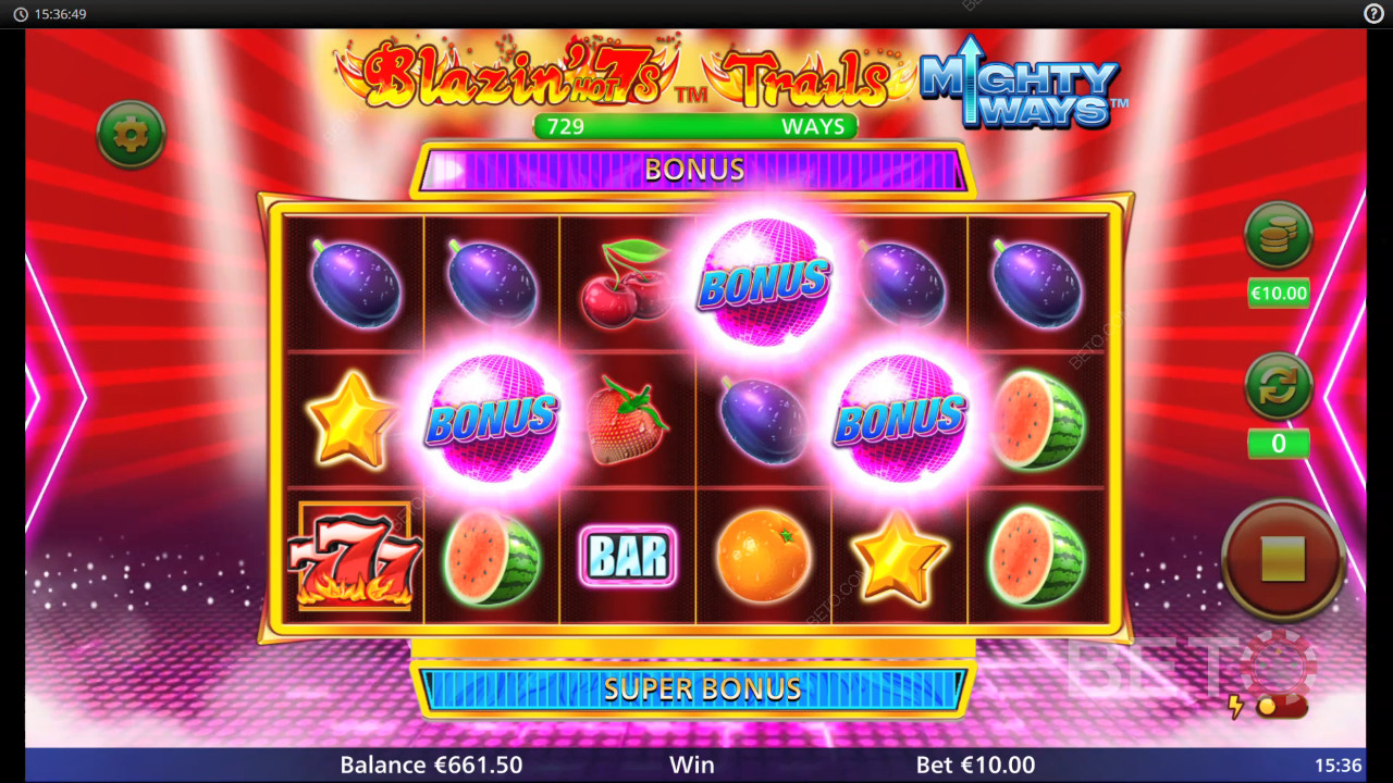 Blazin' Hot 7s Trails Mighty Ways ফ্রি খেলুন