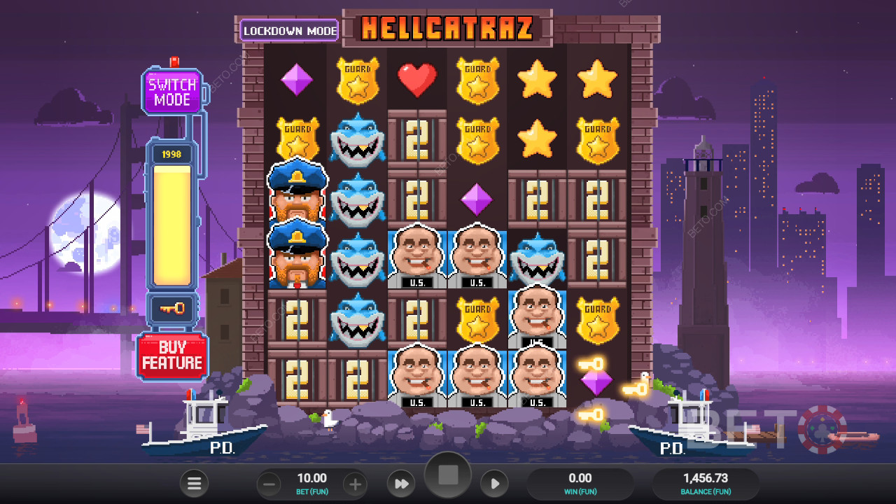 BETO স্লট দ্বারা Hellcatraz পর্যালোচনা