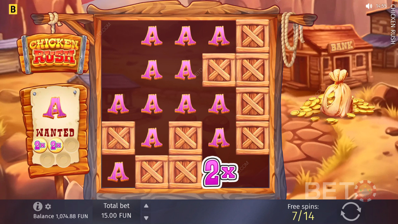 BGAMING এর চিকেন রাশে ব্যাখ্যা করা বোনাস বৈশিষ্ট্যগুলি