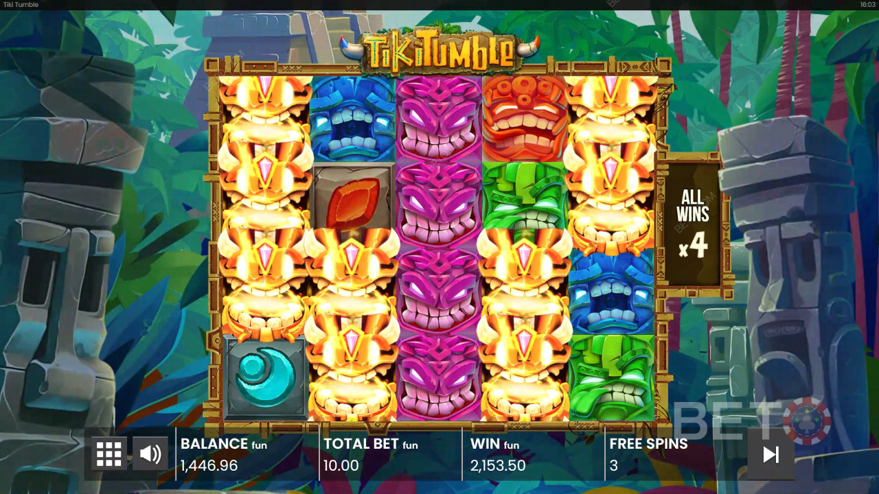 Tiki Tumble  ফ্রি খেলুন