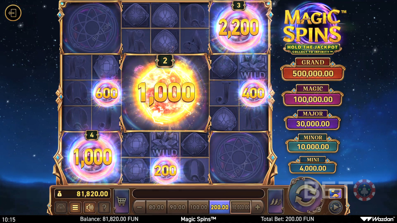 Magic Spins ফ্রি খেলুন