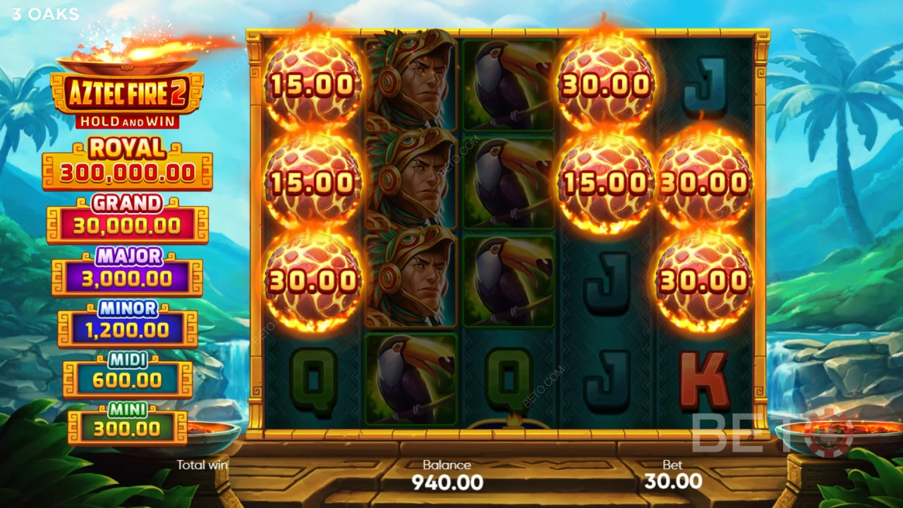 BETO স্লট দ্বারা Aztec Fire 2 পর্যালোচনা