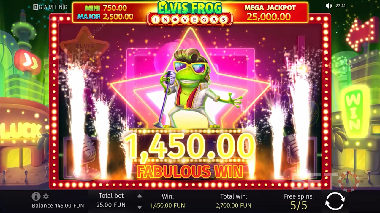 Elvis Frog in Vegas ফ্রি খেলুন