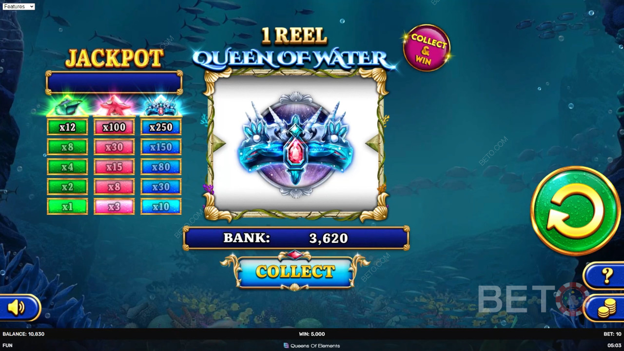 1 Reel Queen of Water ফ্রি খেলুন