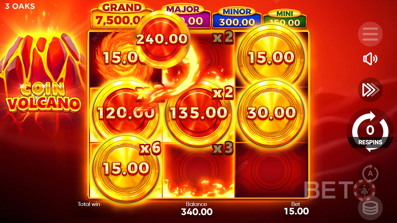 Coin Volcano ফ্রি খেলুন