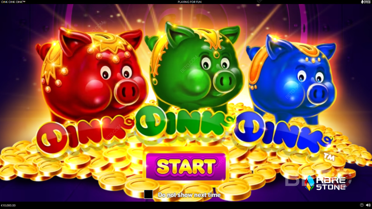 Oink Oink Oink ভিডিও স্লটে আপনার বাজি ধরে 2,000 গুণ জিতুন!