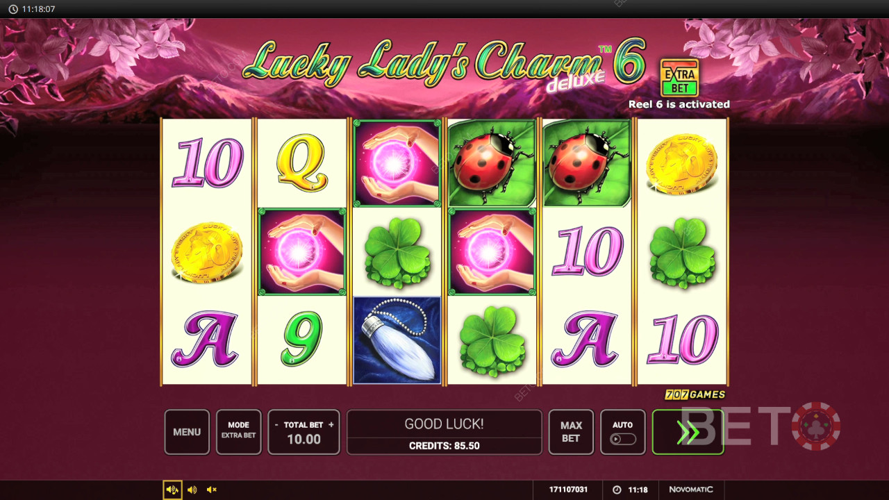 Lucky Lady's Charm deluxe 6 ফ্রি খেলুন