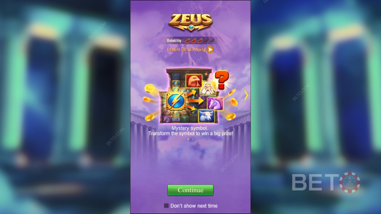 TaDa Gaming-এর তৈরি Zeus গেমের বোনাস ফিচারগুলোর ব্যাখ্যা