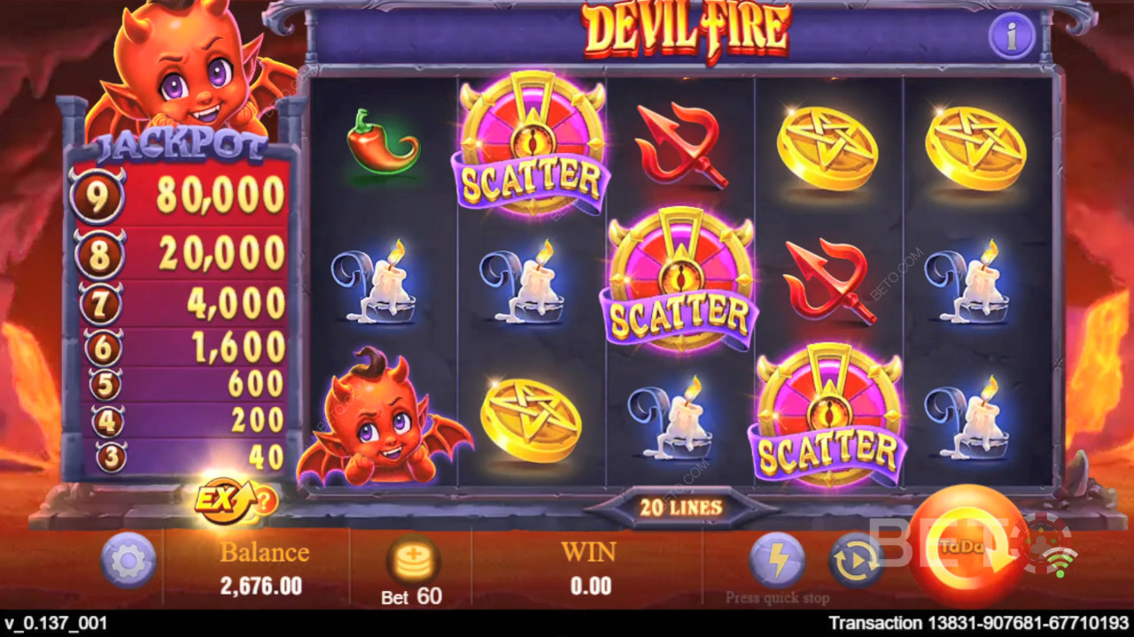 Devil Fire ফ্রি খেলুন
