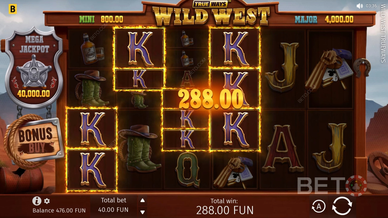 BETO স্লট দ্বারা Wild West Trueways পর্যালোচনা