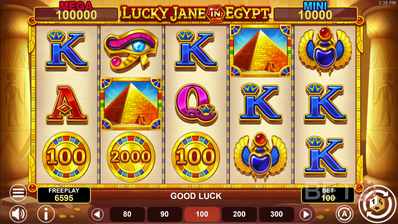 Lucky Jane in Egypt Hold & Win ফ্রি খেলুন