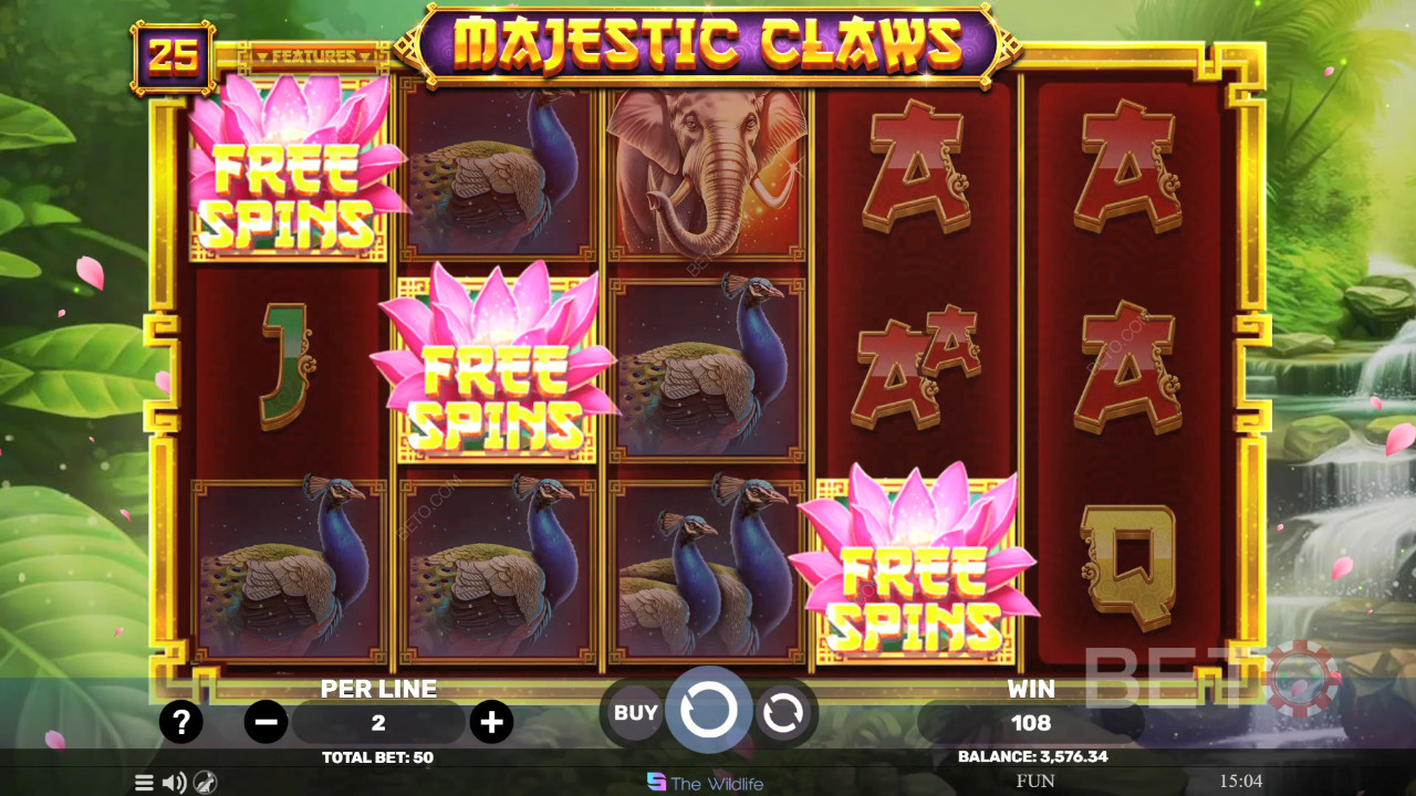 BETO স্লট দ্বারা Majestic Claws পর্যালোচনা