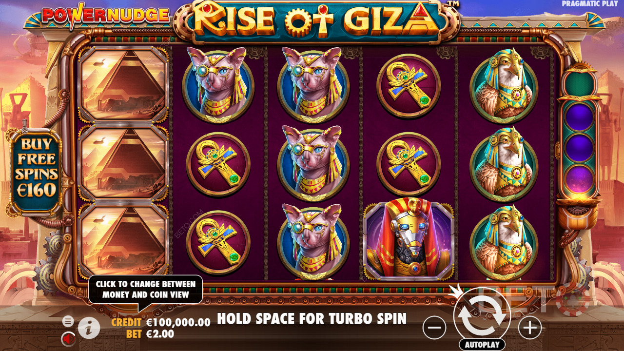 Rise of Giza PowerNudge ফ্রি খেলুন