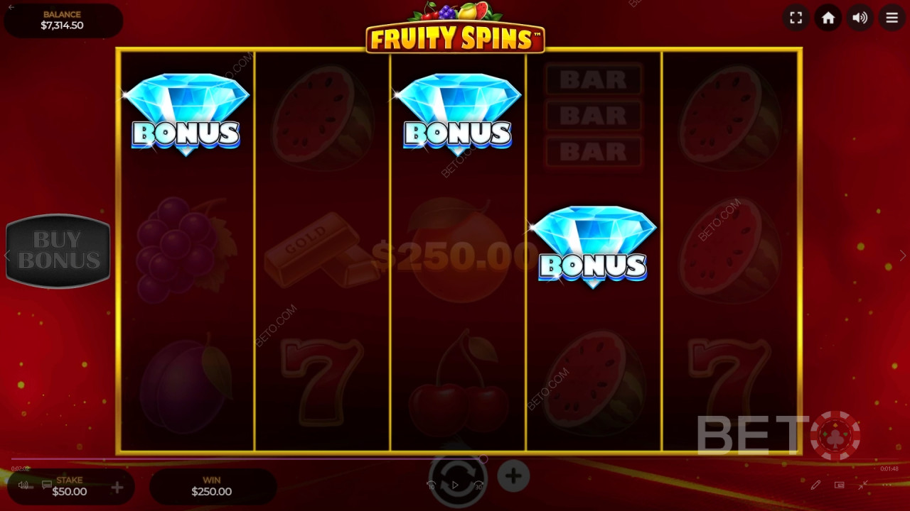 BETO স্লট দ্বারা Fruity Spins পর্যালোচনা