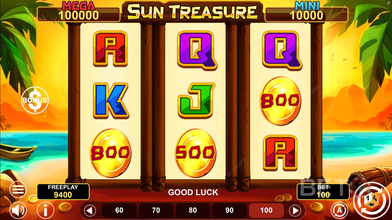 Sun Treasure Hold & Win ফ্রি খেলুন