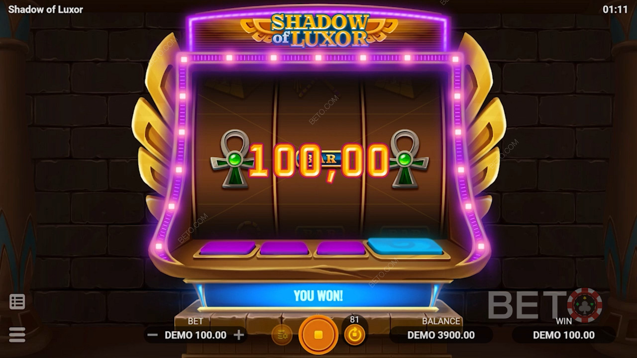 প্রাচীন সম্পদের সাথে Shadow of Luxor গেম খেলুন আপনাকে কিছু রসালো অর্থ প্রদান করতে পারে