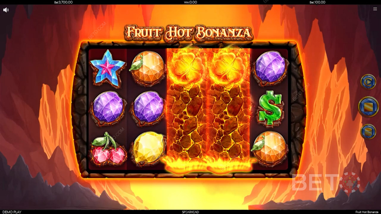 Fruit Hot Bonanza জ্বলন্ত অ্যানিমেশন