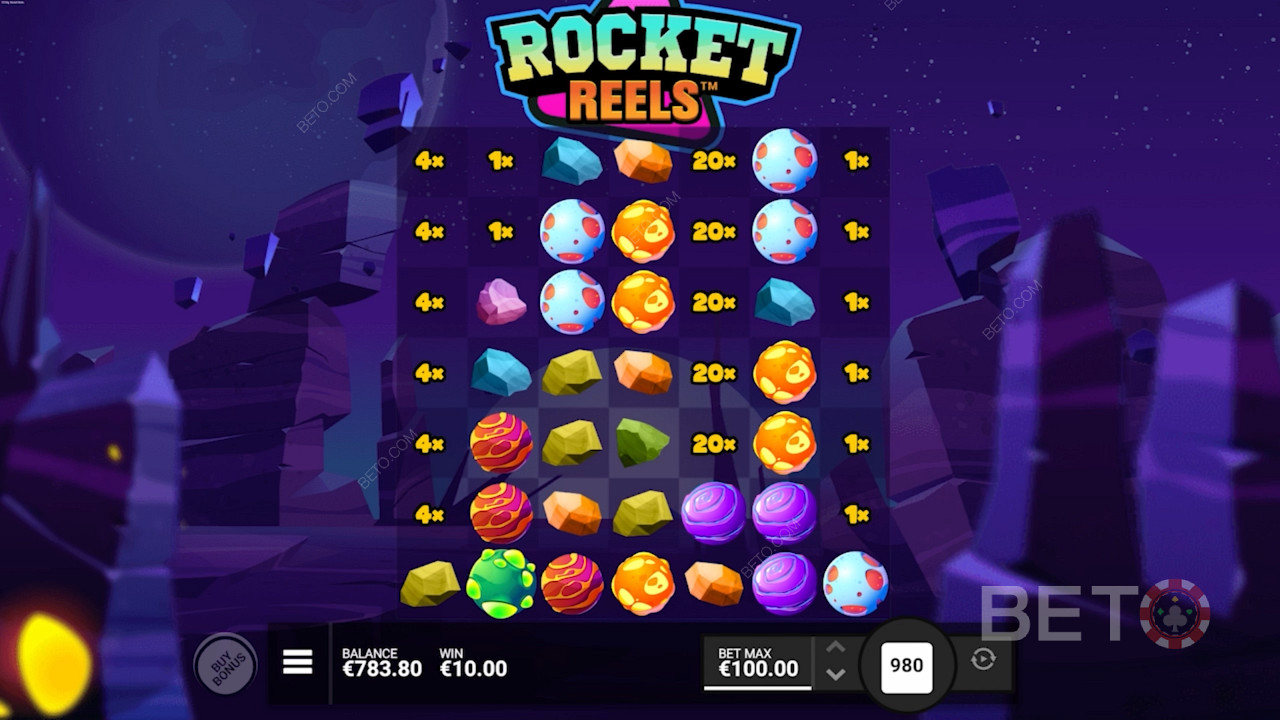 রকেটে চড়ে Rocket Reels স্লটে 10,000x পর্যন্ত মূল্যের পুরস্কার জিতে নিন