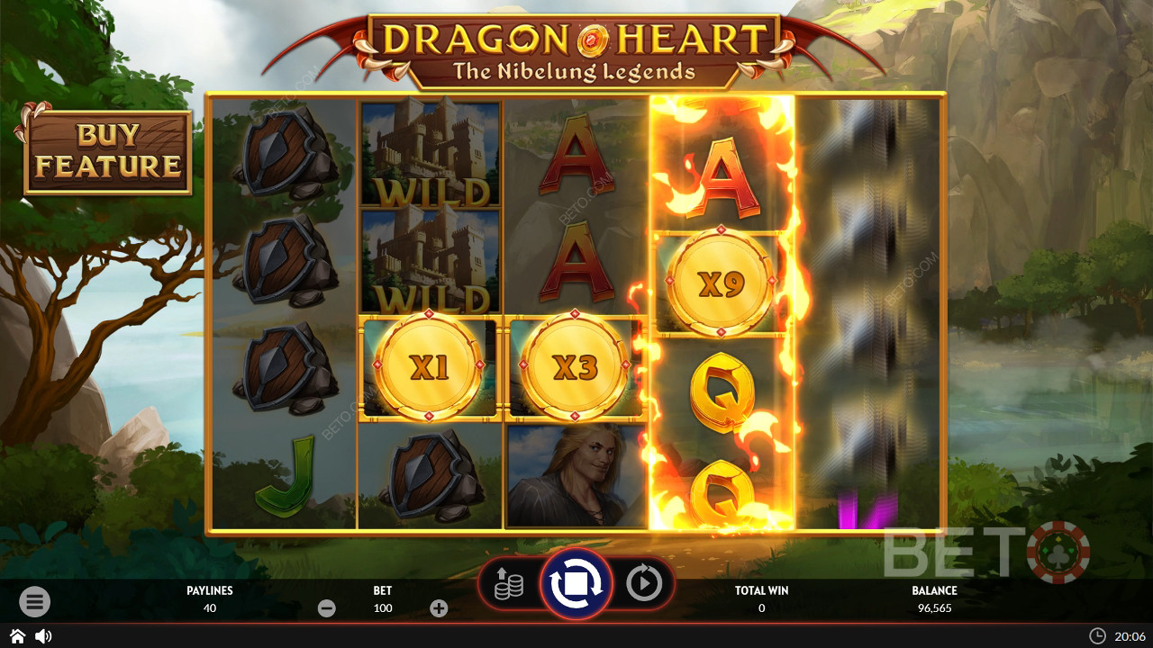 Dragonheart - BETO স্লট দ্বারা নিবেলুং কিংবদন্তি পর্যালোচনা