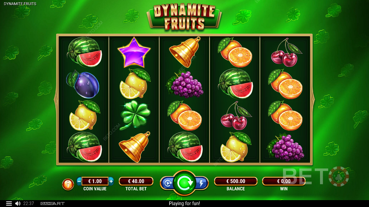 Dynamite Fruits মধ্যে মুখের জল