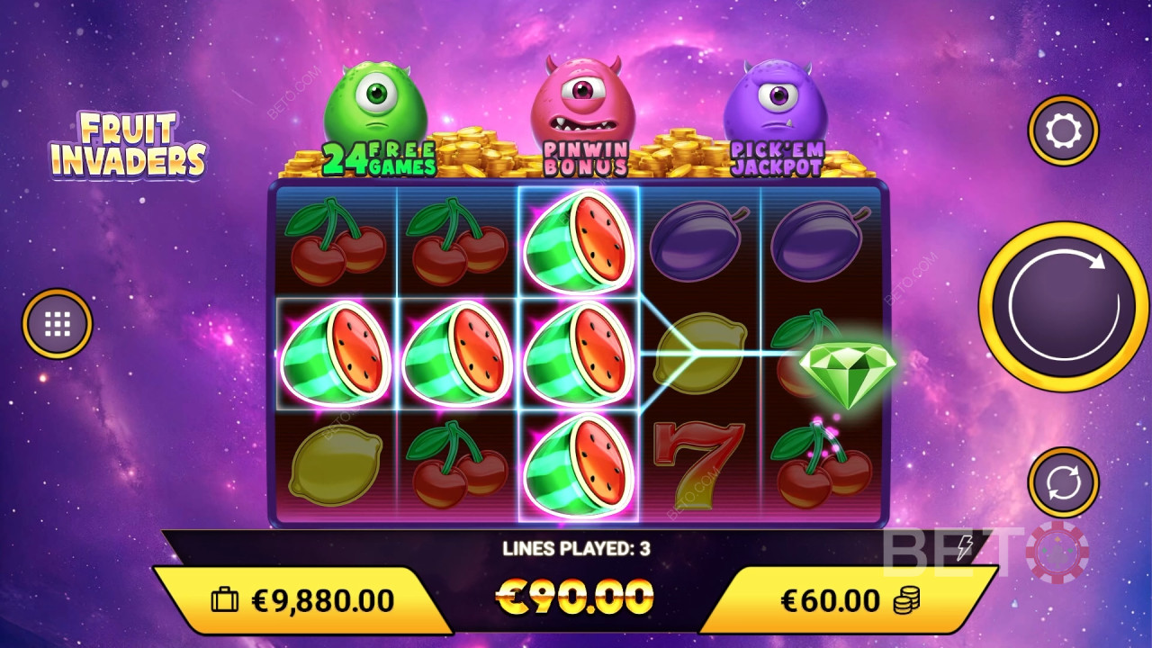 Fruit Invaders ফ্রি খেলুন