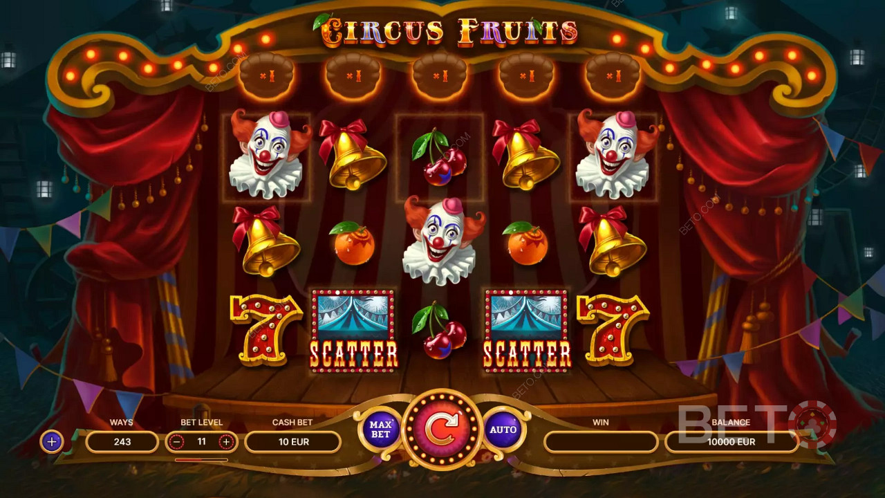 Circus Fruits ফ্রি খেলুন
