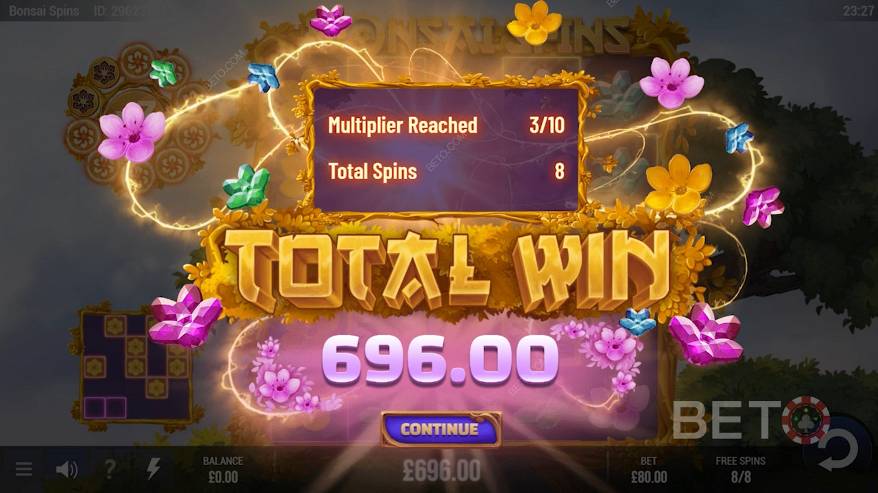 Bonsai Spins সত্যিই ভাল জয়ের সম্ভাবনা রয়েছে