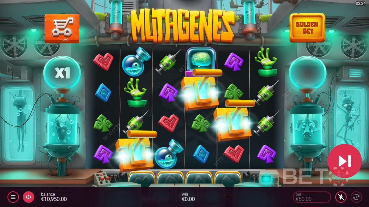 BETO স্লট দ্বারা Mutagenes পর্যালোচনা