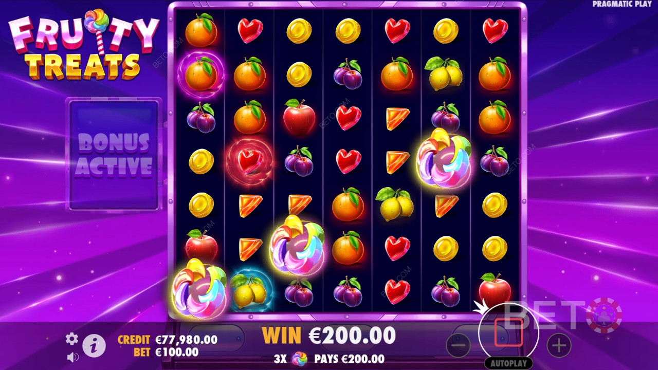 BETO স্লট দ্বারা Fruity Treats পর্যালোচনা