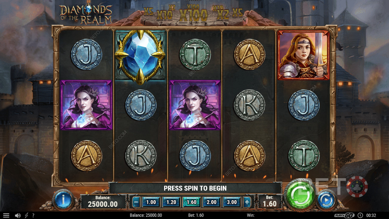 Diamonds of the Realm ফ্রি খেলুন