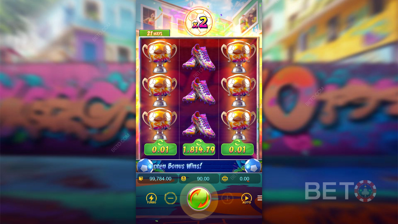 ফুটবল ফিভার স্লটে আপনার বাজি ধরে 2,000 জিতে নিন!