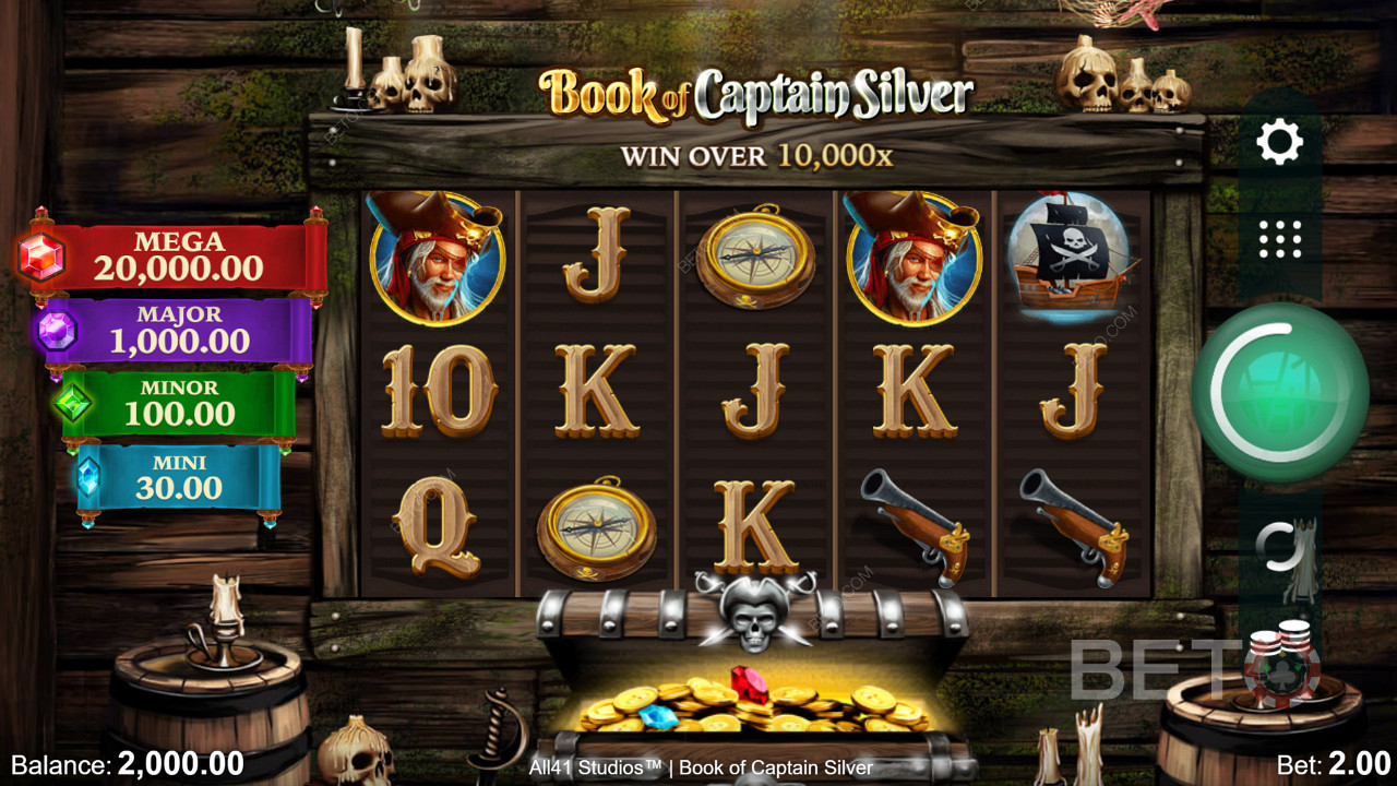 Book of Captain Silver বিপজ্জনক সমুদ্র অন্বেষণ