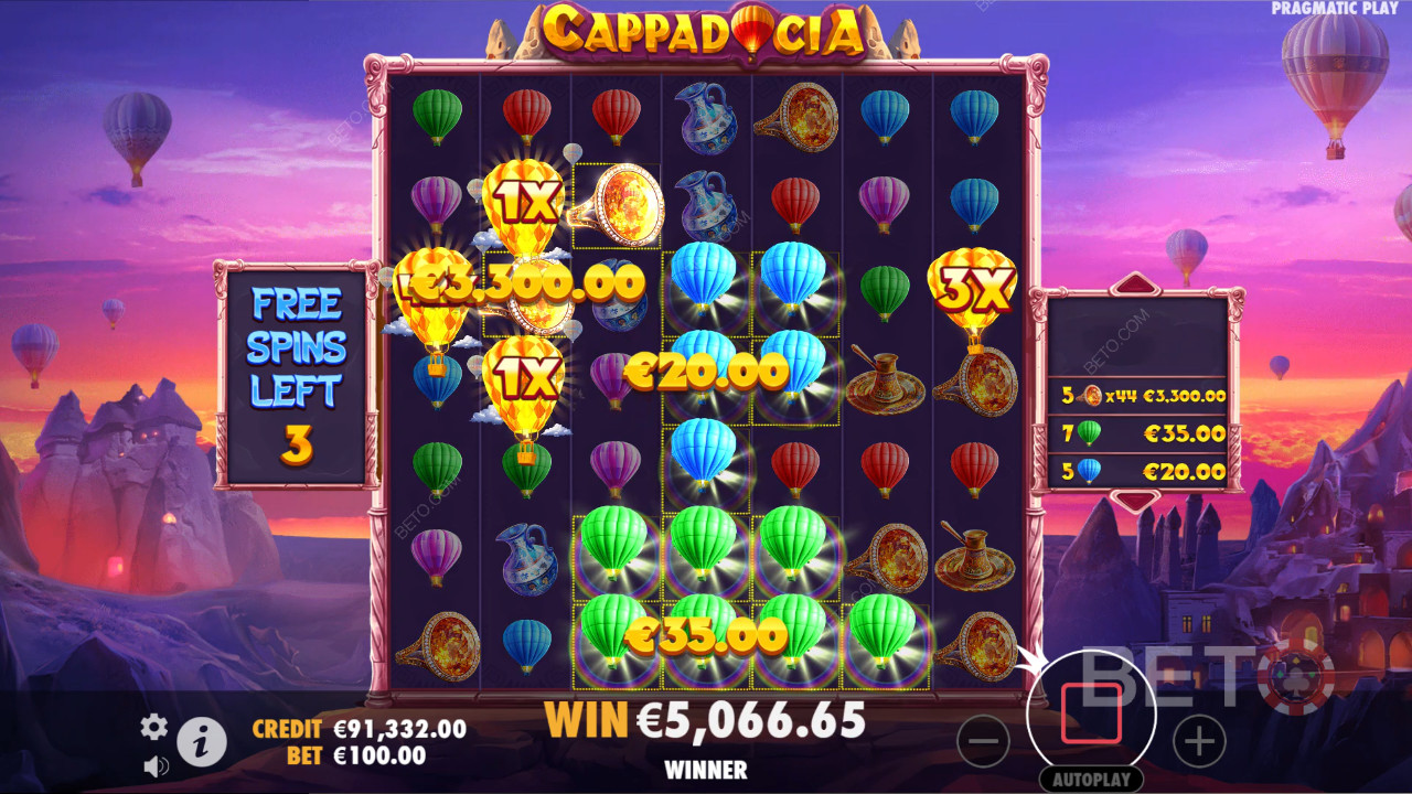 Cappadocia (Pragmatic Play) ফ্রি খেলুন