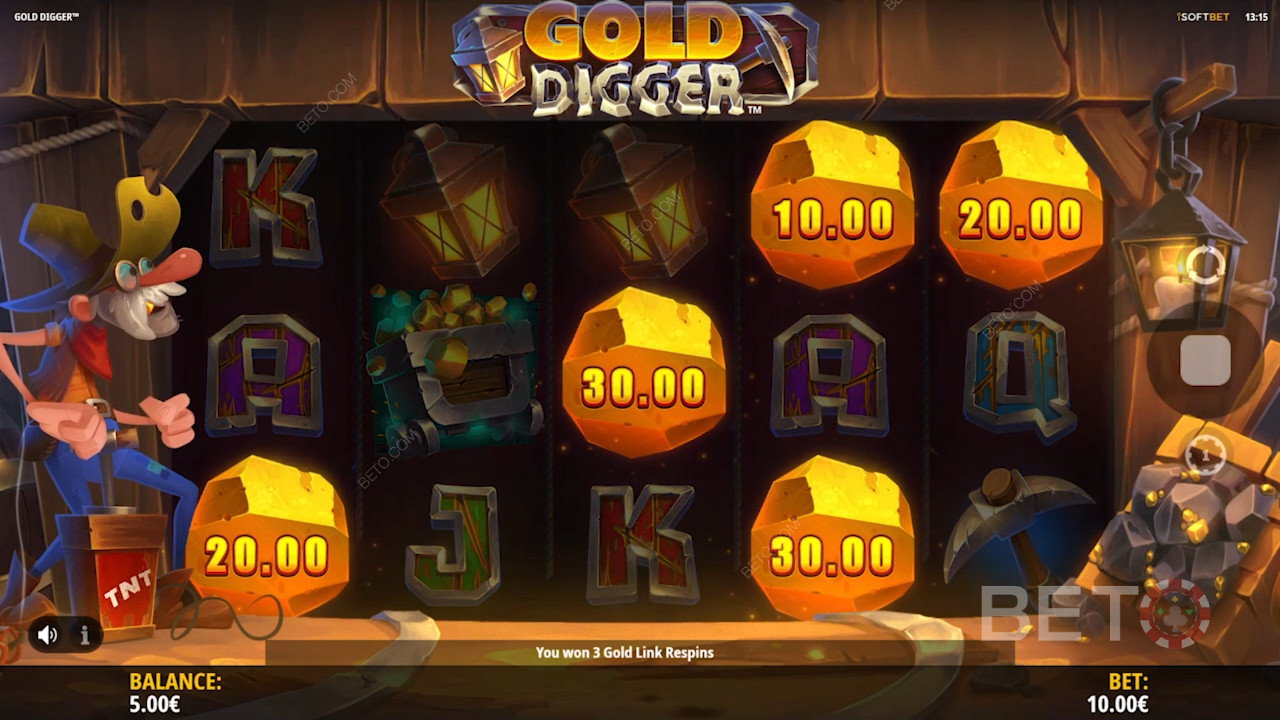Gold Digger উচ্চ বিজয়ী সম্ভাবনা