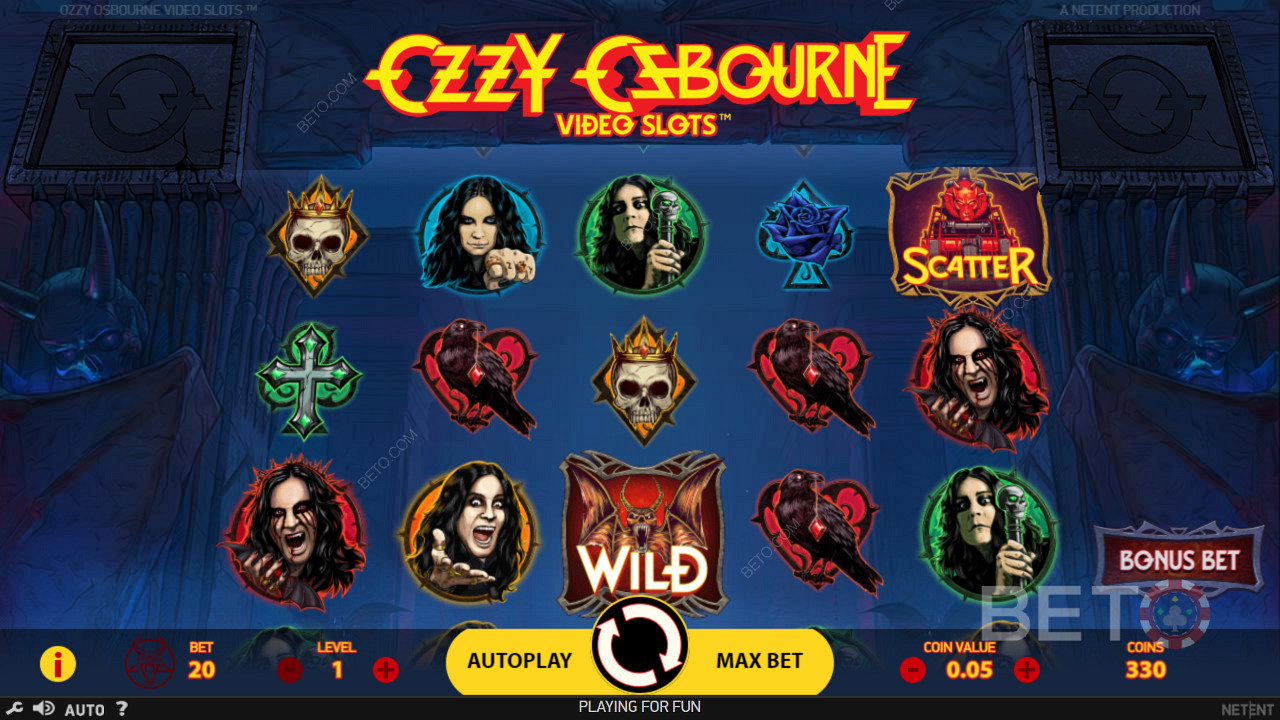 Ozzy Osbourne অনলাইন স্লটে বিখ্যাত Ozzy-এ ফোকাস করে এমন একটি থিম উপভোগ করুন