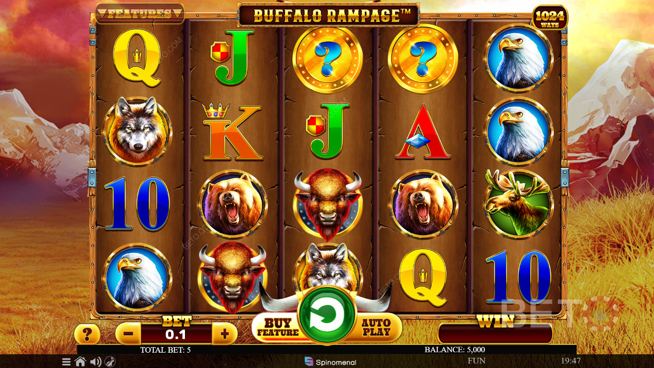 Buffalo Rampage ফ্রি খেলুন