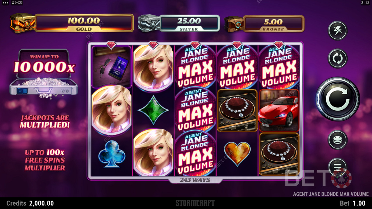 Agent Jane Blonde Max Volume ফ্রি খেলুন