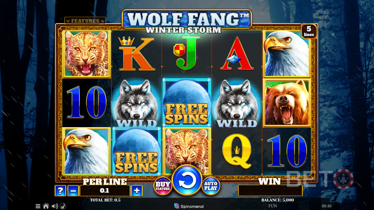 BETO স্লট দ্বারা Wolf Fang শীতকালীন ঝড়ের পর্যালোচনা