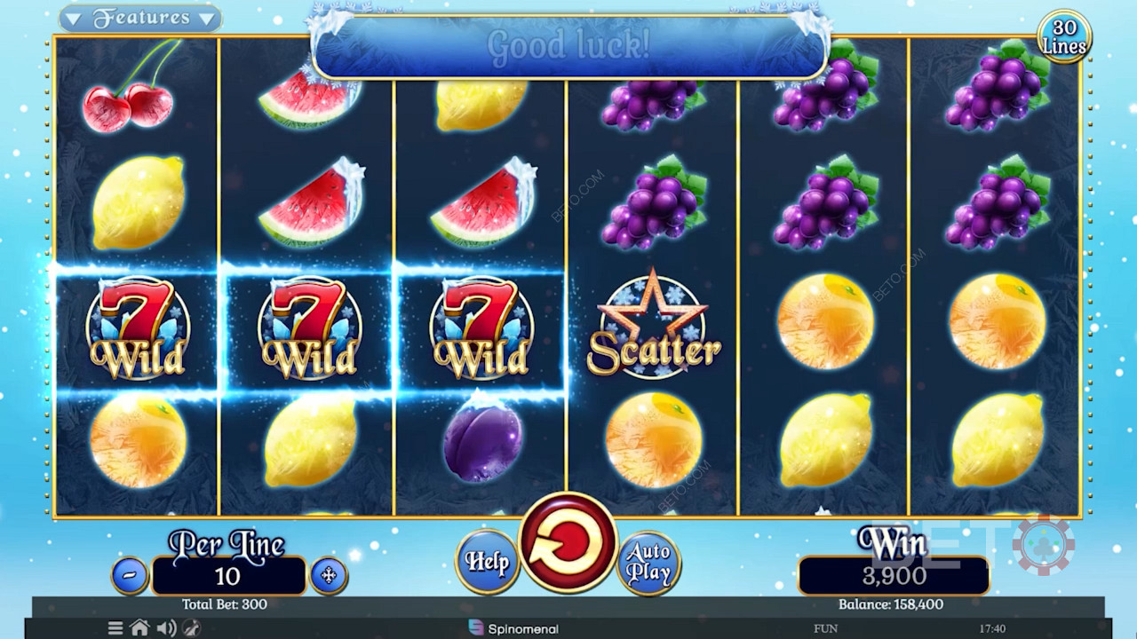 Fruits On Ice Collection 30 Lines ফ্রি খেলুন
